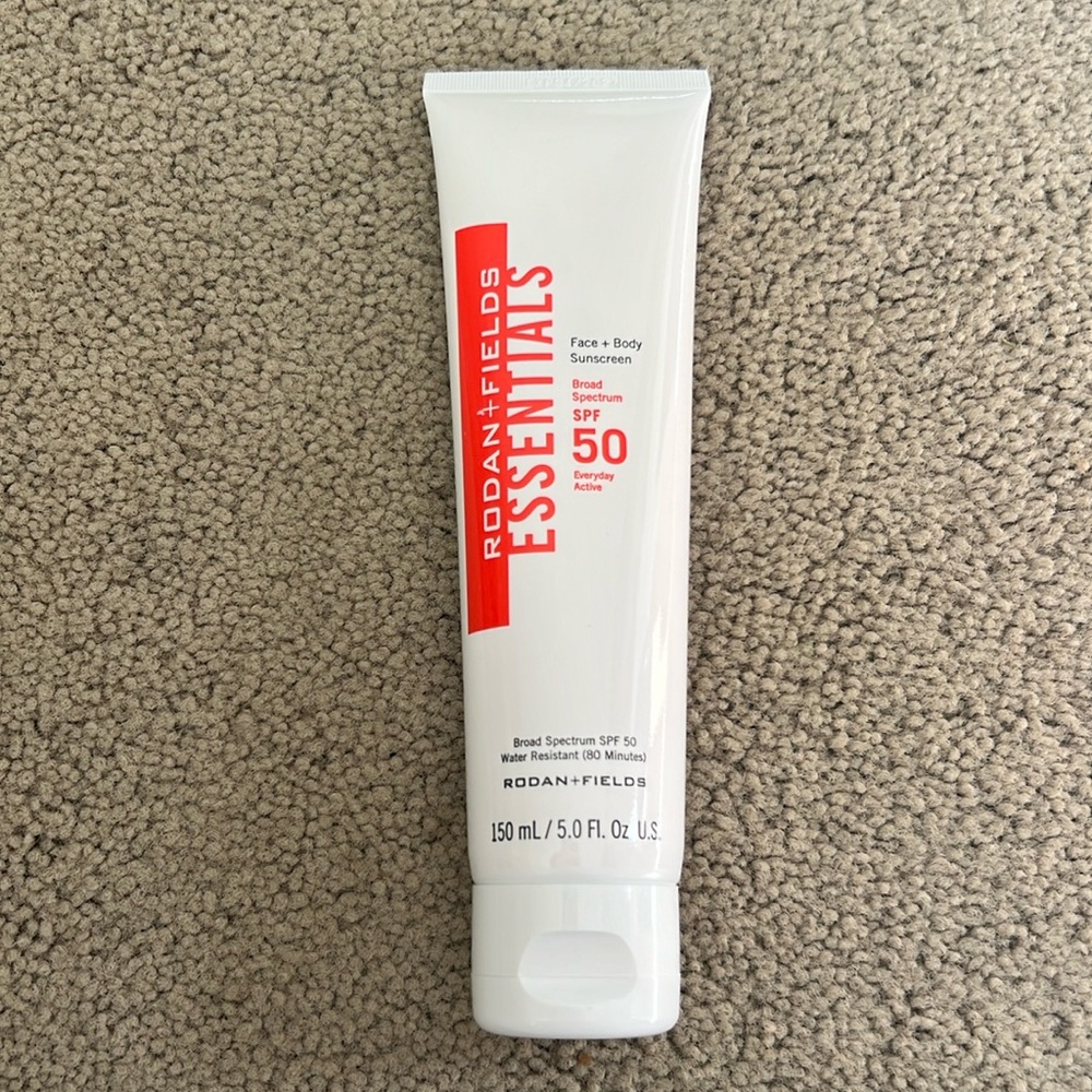 Rodan + Fields Essentials Face + Body Sunscreen SPF 50!